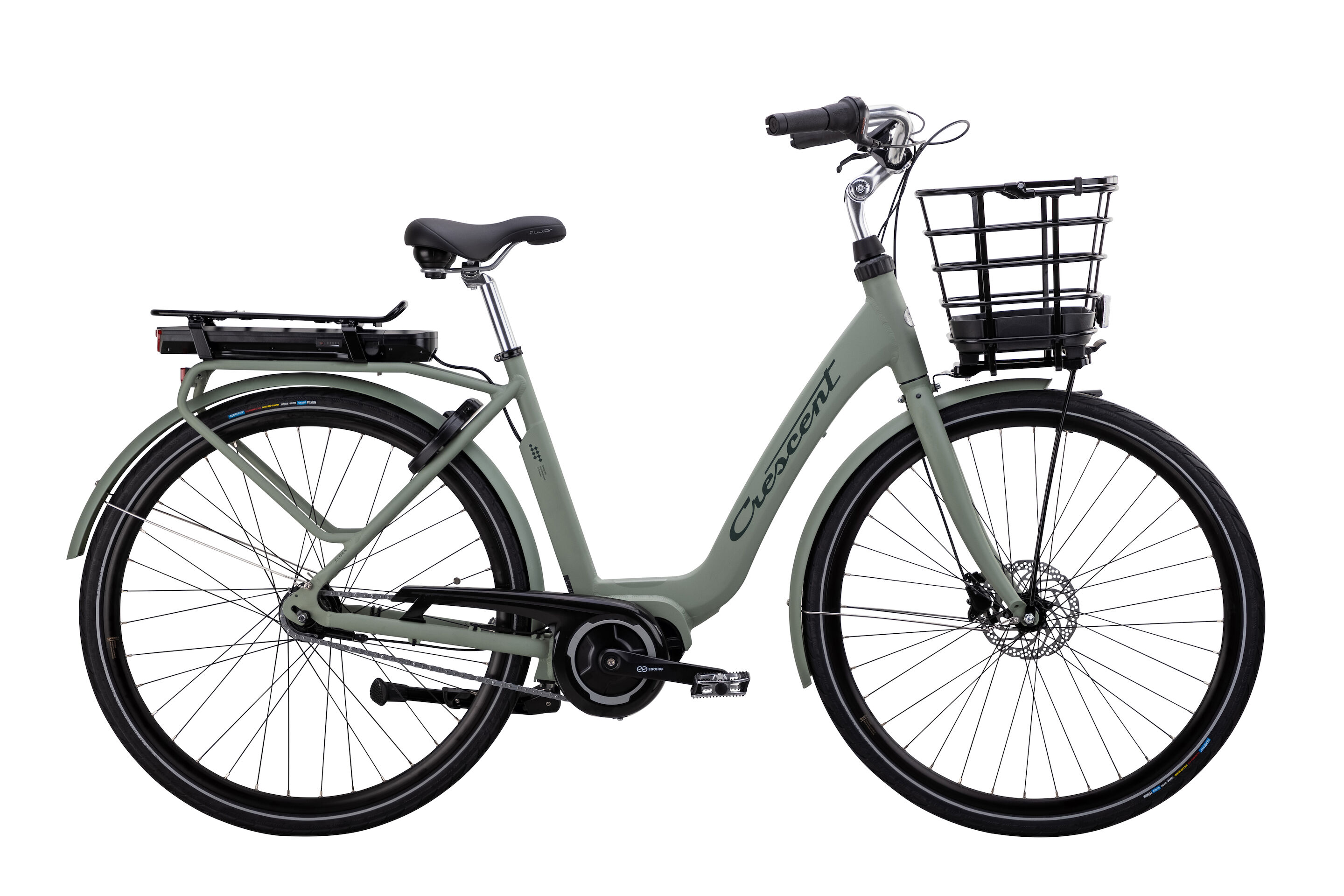 Crescent Elora 7vxl 2024 51cm Grön Elcykel  Klassisk 2024