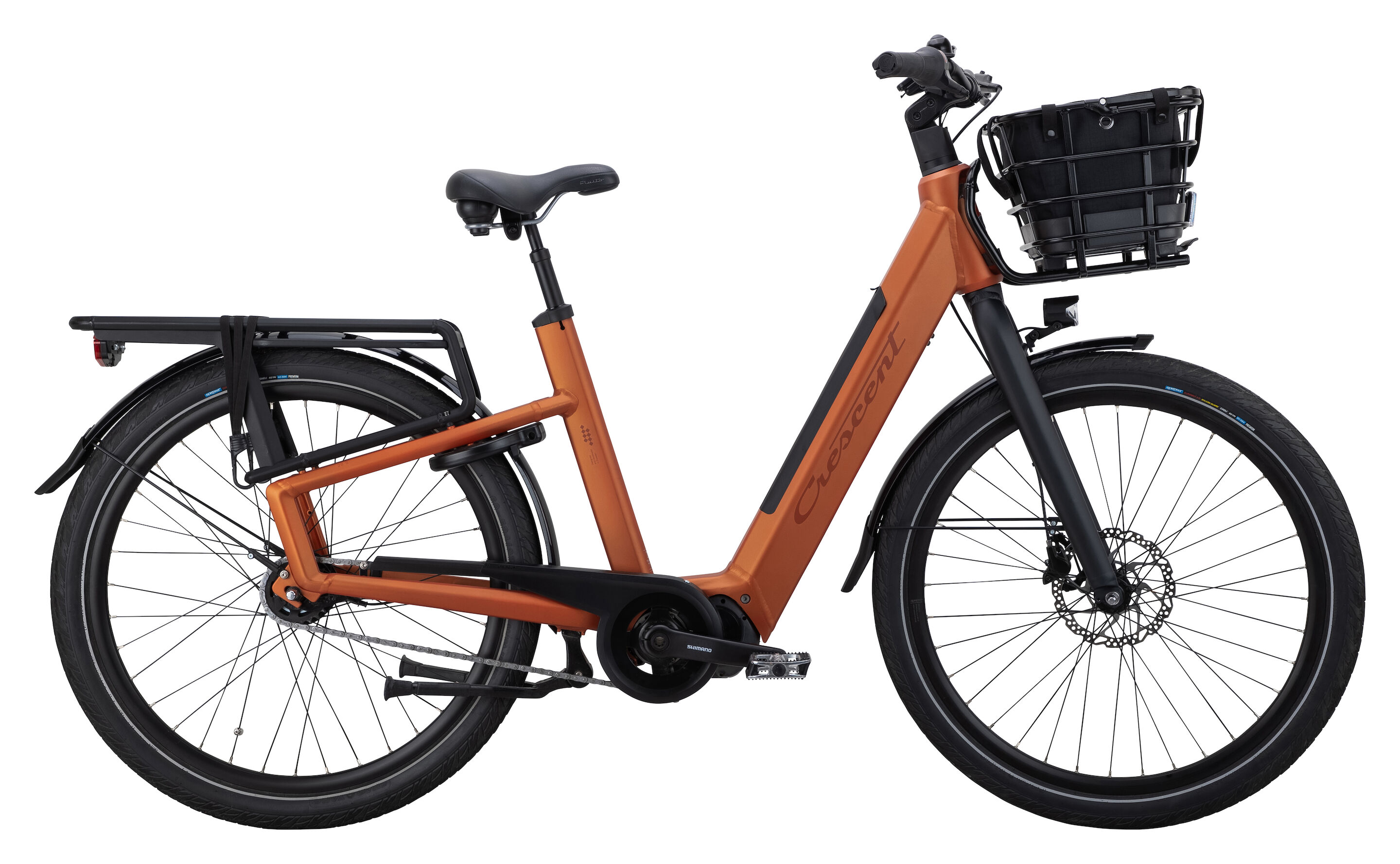 Crescent Elmer 20 5vxl 50cm Orange Elcykel  Hybrid 2024