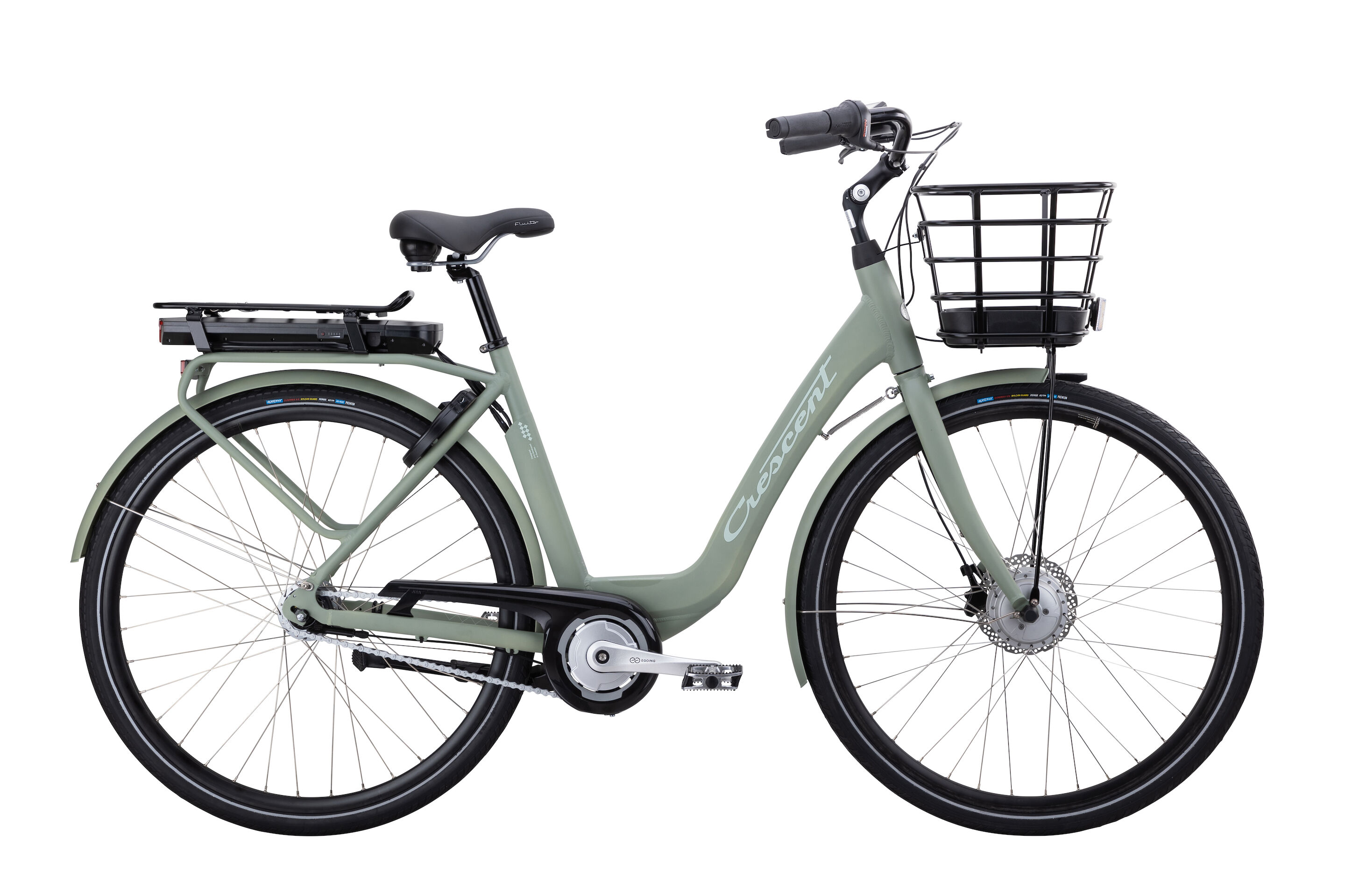 Crescent Elina 7vxl 51cm Grön Elcykel  Klassisk 2024