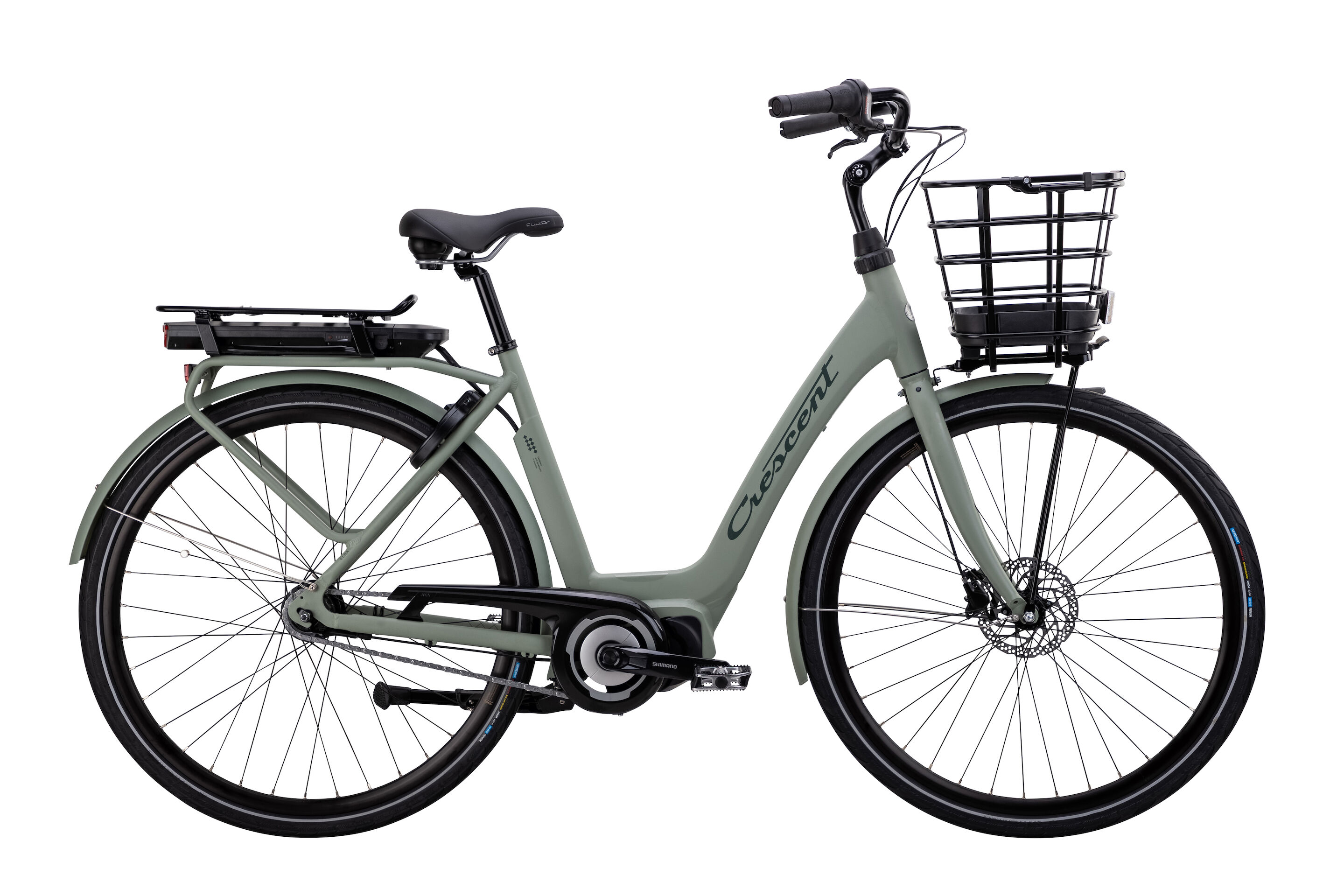 Crescent Elsa 7vxl 51cm Grön Elcykel  Klassisk 2024