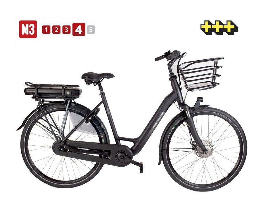 Batavus Torino Ego Lx Dam Svart 53cm Elcykel  Klassisk 2021