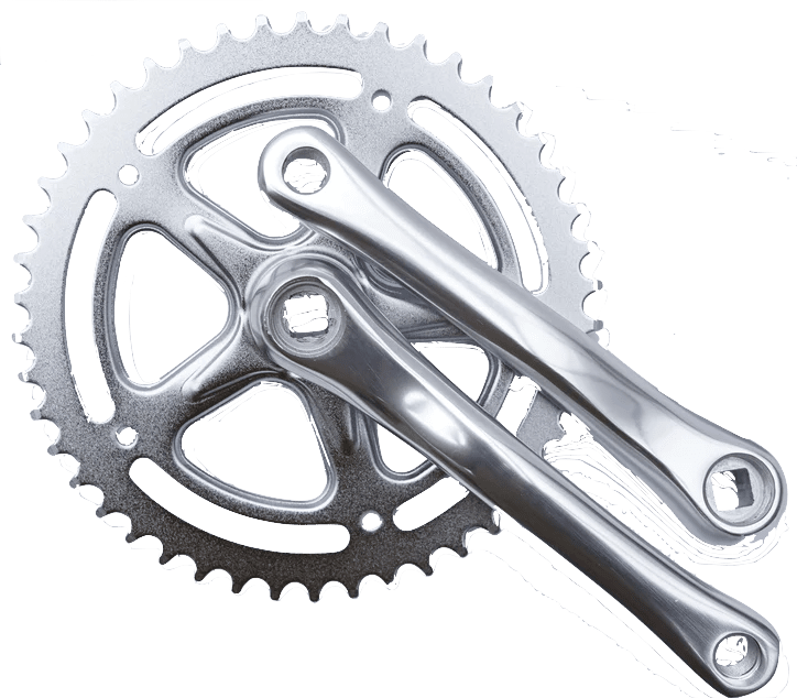 Vevarmsset Effekt 3/Sport 170mm/46T silver Lasco Cykel