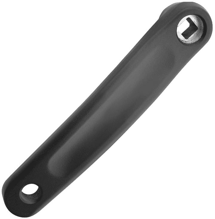 Vevarm Vänster Hybrid 2018 Svart (Square) 170mm Cykel