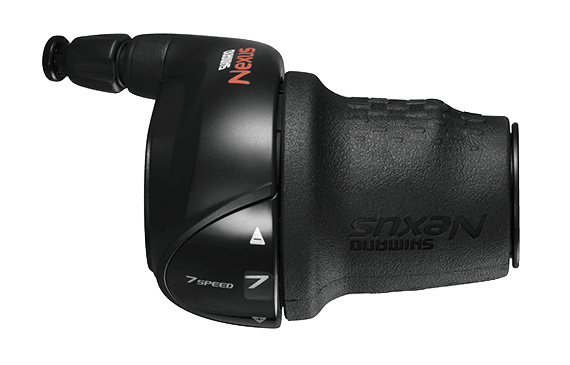 Växelreglage Shimano Nexus 7 Svart SLC30007 CJ-NX40 Scandic SP41 Cykel