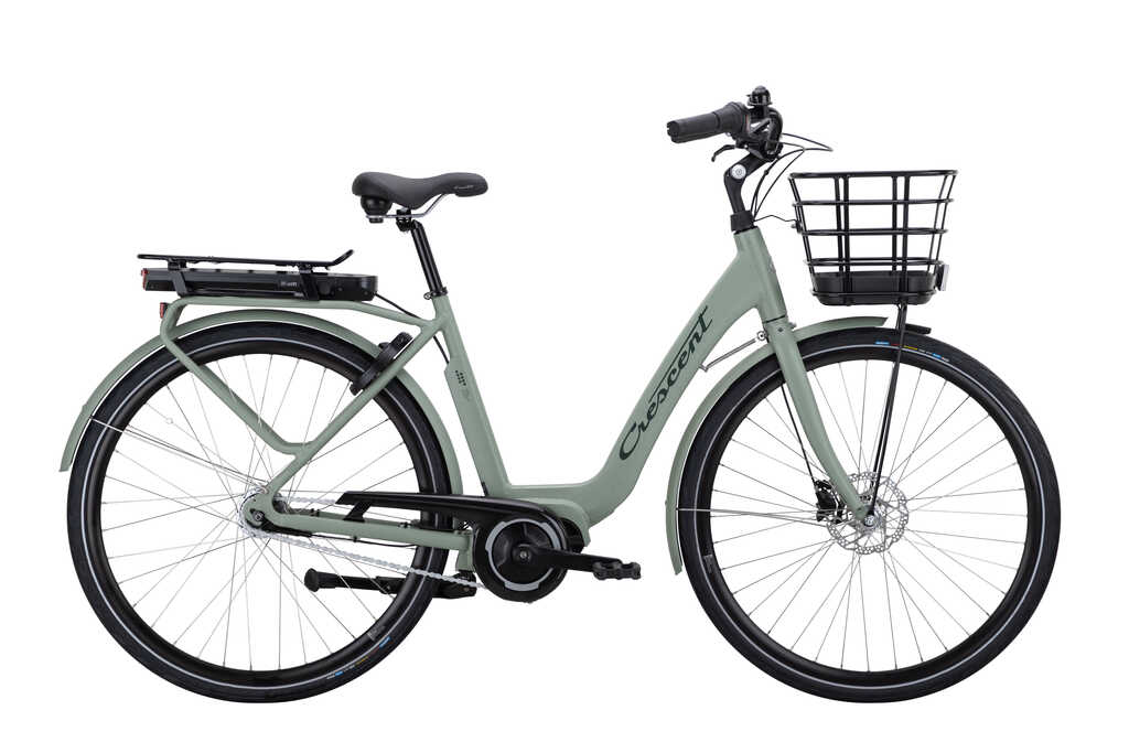 Crescent Elora 7vxl 2025 Grön Korg 51cm Elcykel  Klassisk 2024