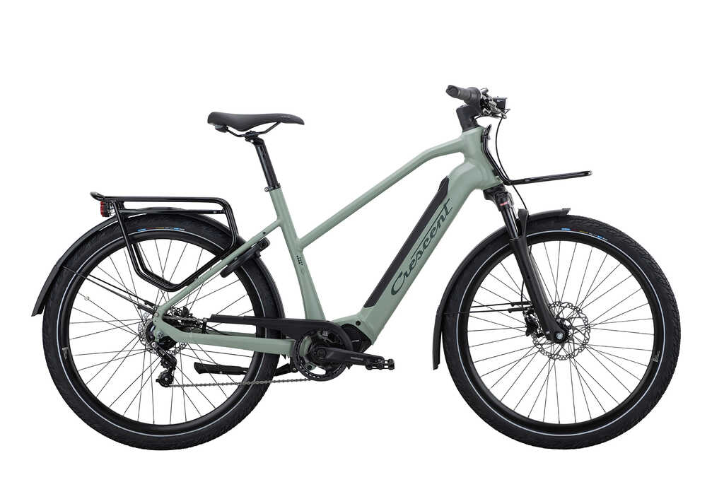 Crescent Elska 20 5vxl 2025 Grön Matt 47cm Elcykel  Hybrid 2024