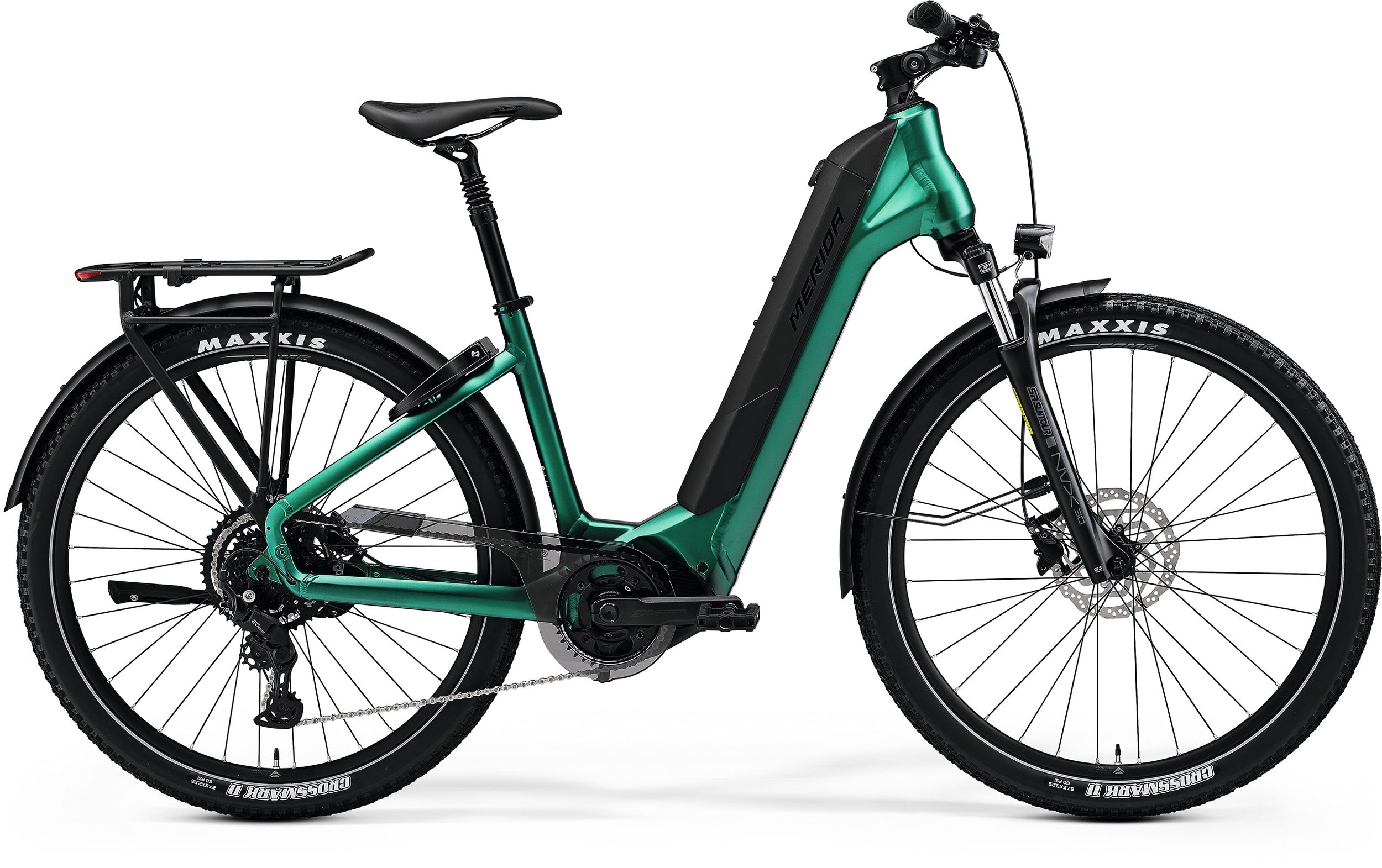 Merida Espresso Cc 400 Eq Grön 2025 - M Elcykel  Hybrid 2024