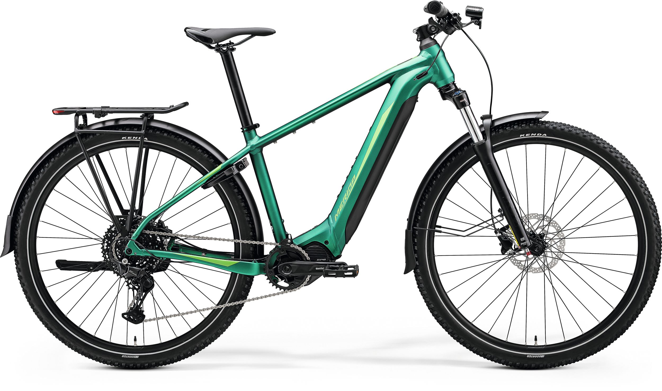 Merida Ebig.nine 400 Eq Grön 2025 - L Elcykel  Mountainbike 2024
