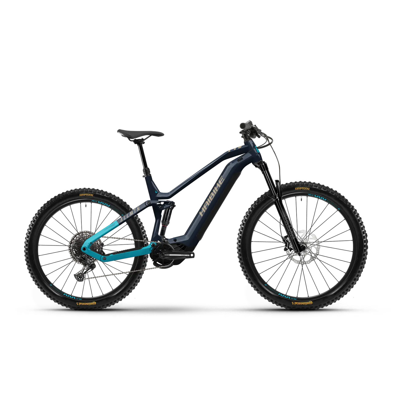 Haibike Allmtn 2 2025 Blå - 47cm Elcykel  Mountainbike 2024