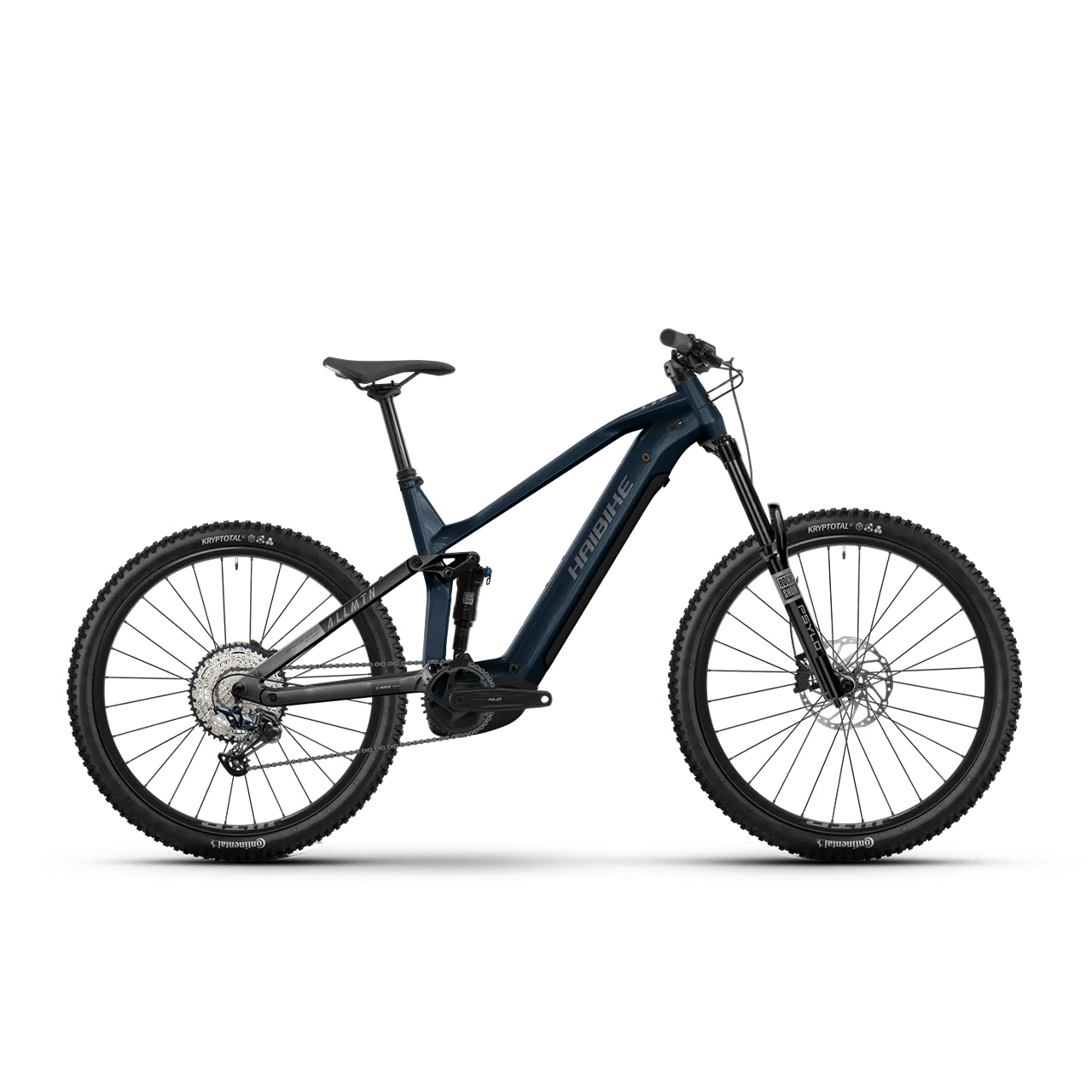 Haibike Allmtn 6 2025 Blå - 40cm Elcykel  Mountainbike 2024