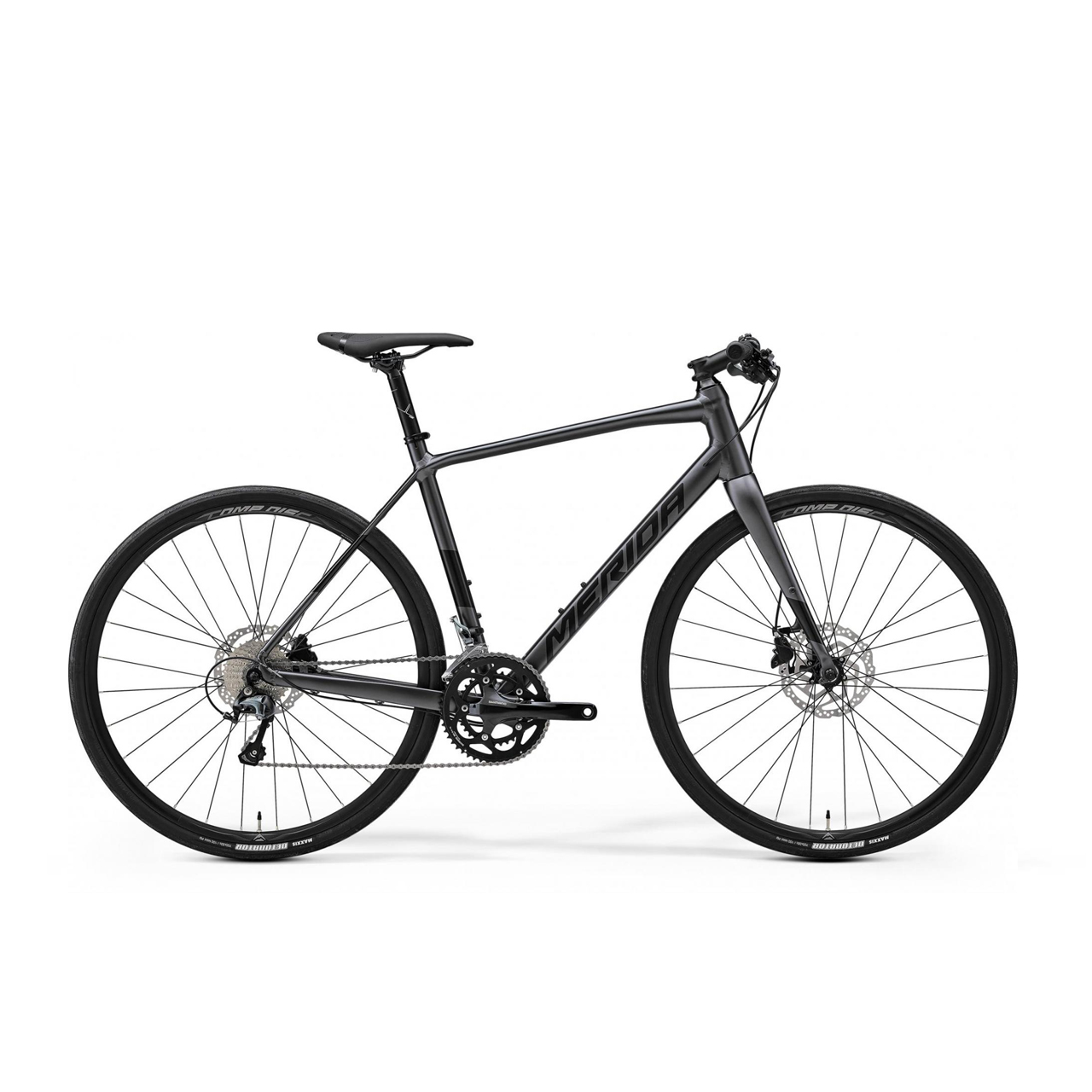 Merida Speeder 300 Silkesmörk Silver/svart - L
