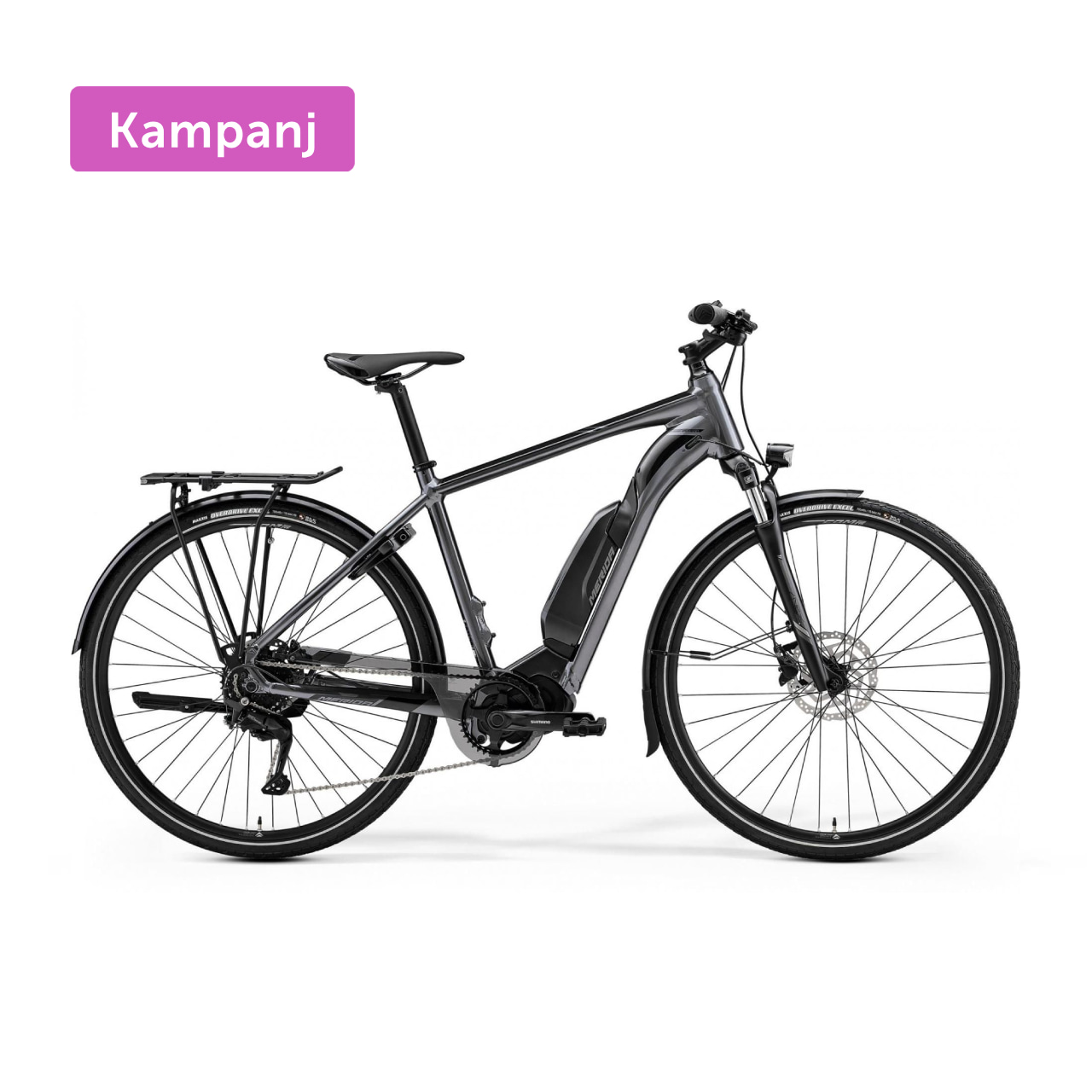 Merida Espresso 300 Se Eq L Grå 2024 Elcykel  Hybrid 2024