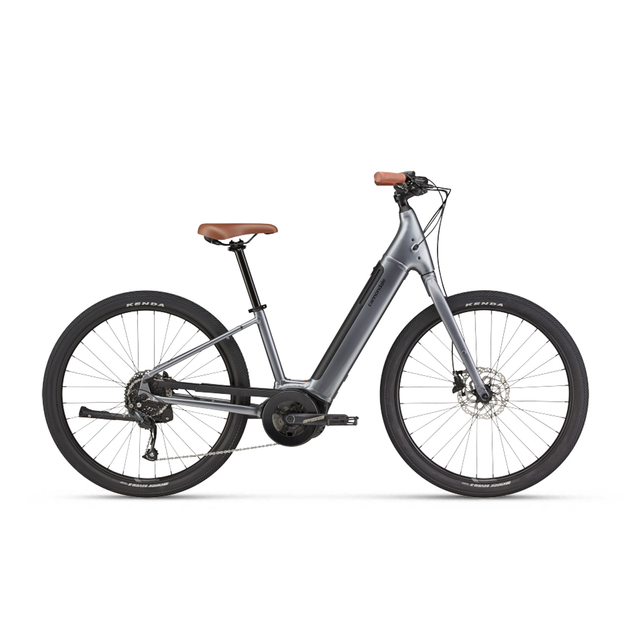 Cannondale Adventure Neo 4 Grå L Elcykel  Hybrid 2024