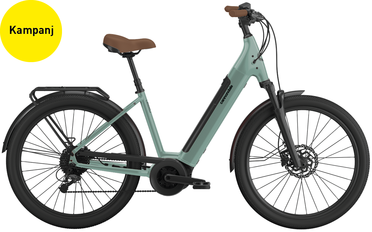Cannondale Adventure Neo 2 Eq Grön S Elcykel  Hybrid 2024
