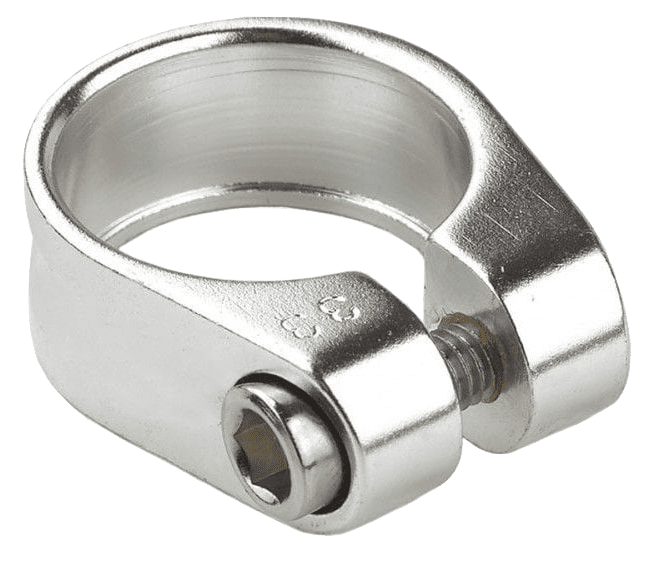 Sadelstolpsklämma Promax 31,8mm (27,2) Silver
