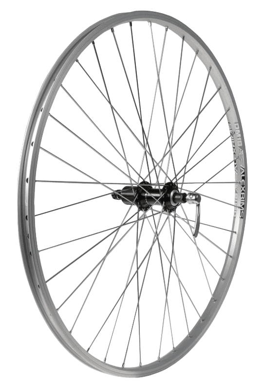 Bakhjul 8v Hybrid Silver